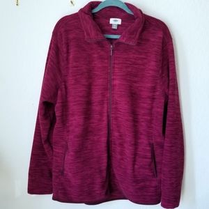 Old Navy Zippered Fleece Jacket XXL